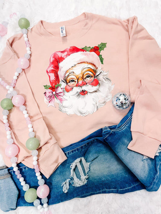 Vintage Santa Claus Christmas Sweatshirt