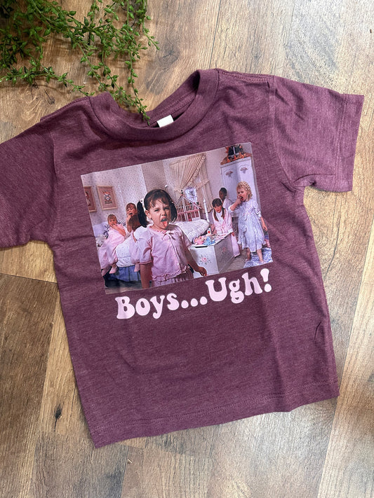 Boys, Ugh! Valentines Graphic Tee