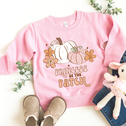 Princess Of The Patch Kids Sweatshirt