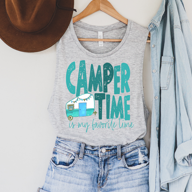 Camper Time Summer Tank Top