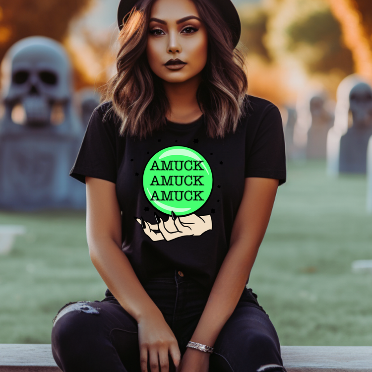 Amuck Amuck Amuck Adult Graphic Tee