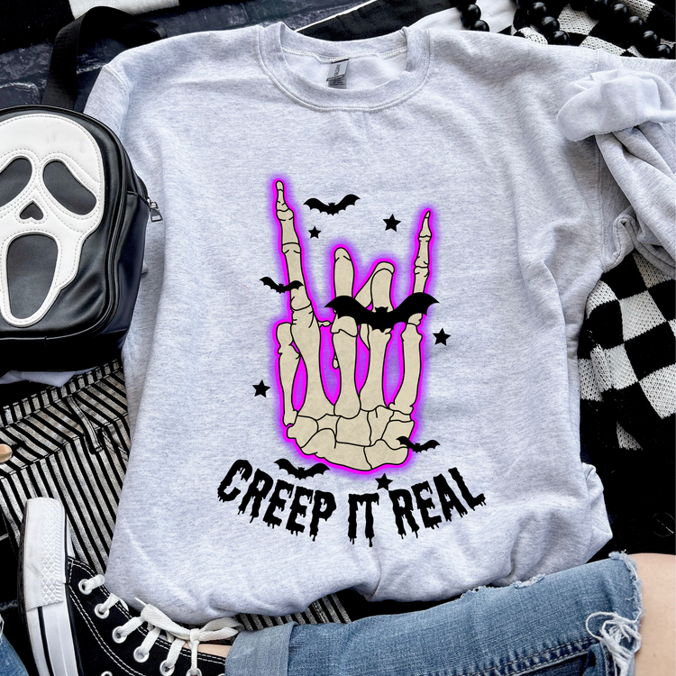 Creep It Real Halloween Sweatshirt