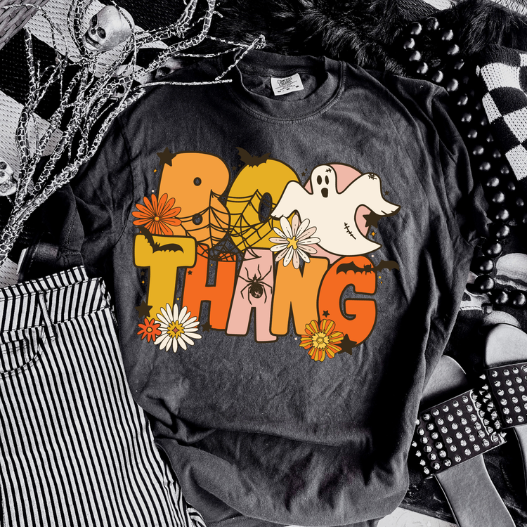 Boo Thang Comfort Colors Graphic Tee