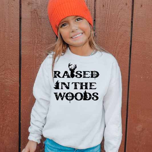 Kids Raised In The Woods Sweatshirt