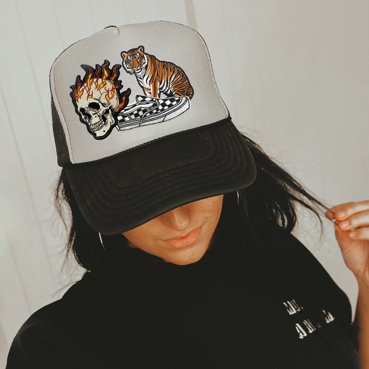 Tiger Vans Skulls Otto Trucker Hat