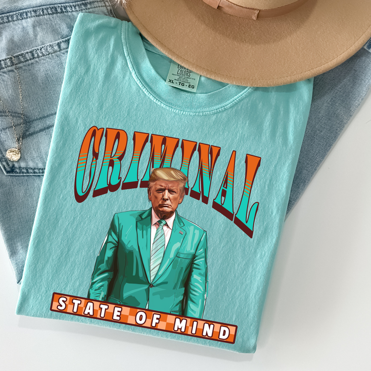 Criminal Comfort Colors Graphic Tee