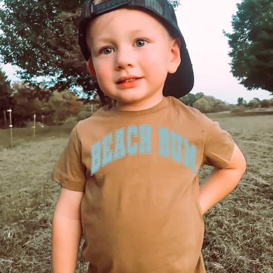 Beach Bum Kids Summer Graphic Tee