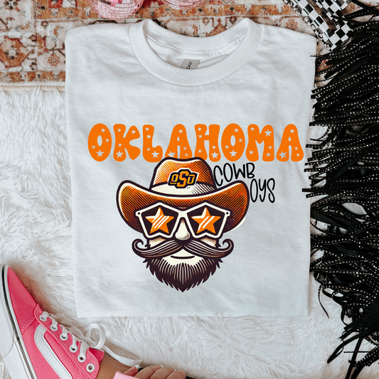 Oklahoma Cowboys Football Graphic Tee