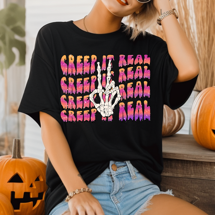 Creep It Real Adult Graphic Tee