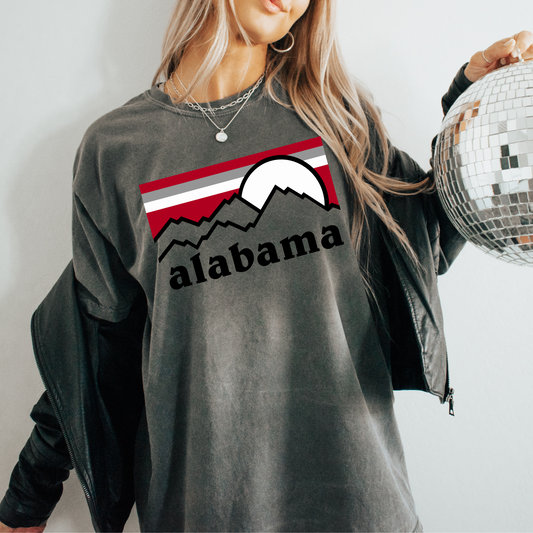 Classic Alabama Football Comfort Colors Graphic Tee