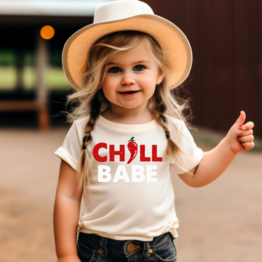 Chill Babe Kid Summer Graphic Tee