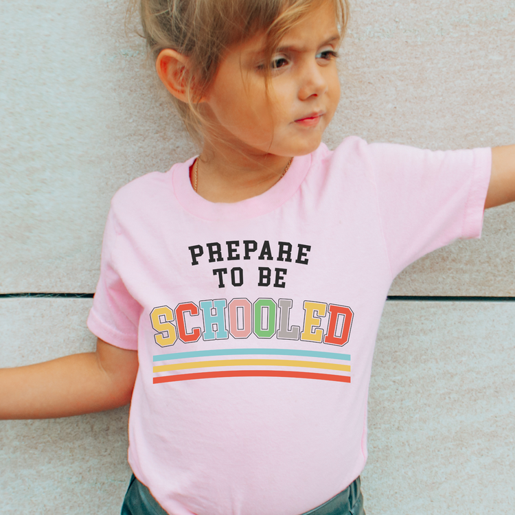 Prepare to Be Schooled Doodles Graphic Tee