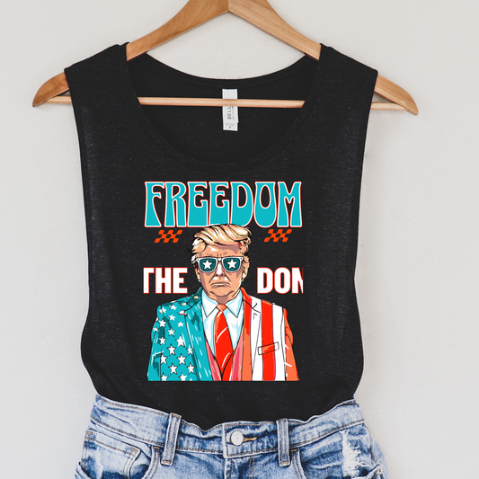 Freedom The Don Political Tank Top