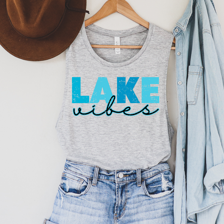 Lake Vibes Summer Tank Top