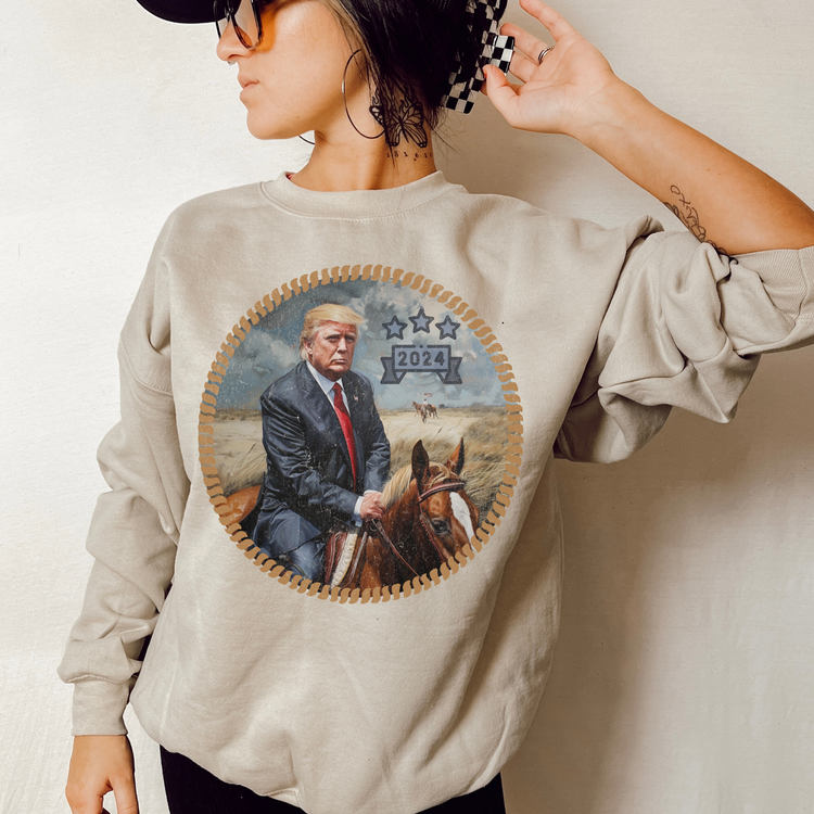 Country Trump 2024 Political Sweatshirt