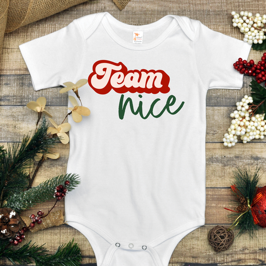 Team Nice Christmas Onesie