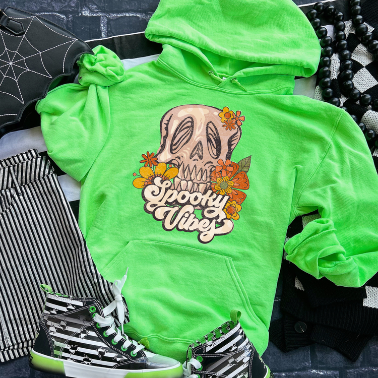 Spooky Vibes Halloween Hoodie