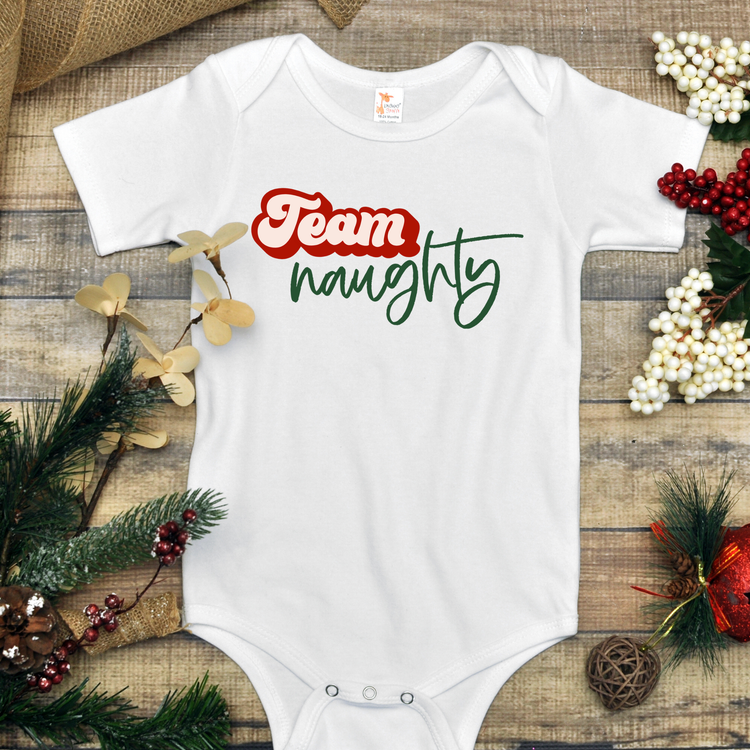 Team Naughty Christmas Onesie