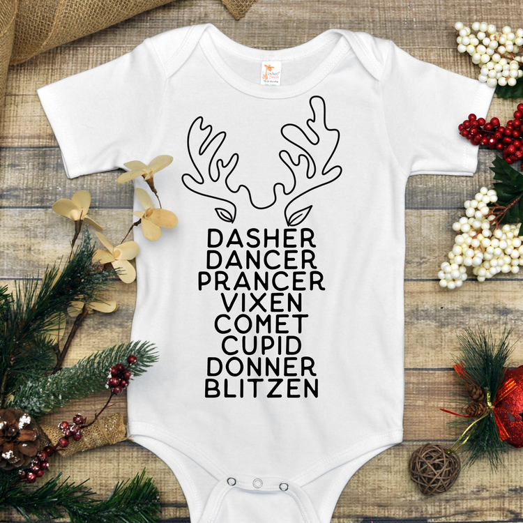 Reindeer Christmas Onesie