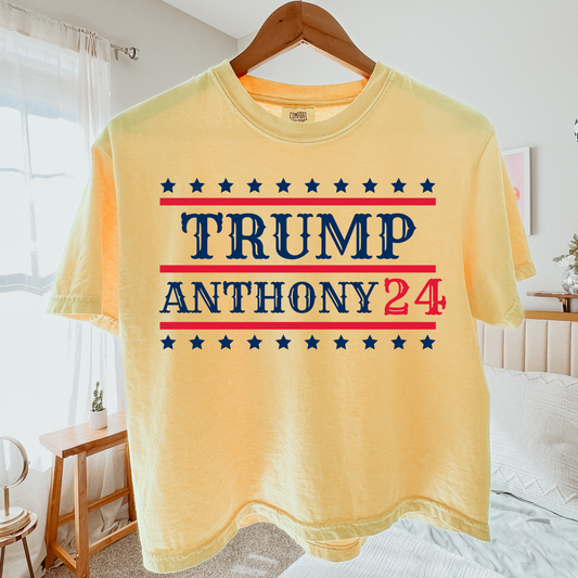 Trump/Anthony 2024 Comfort Colors Graphic Tee