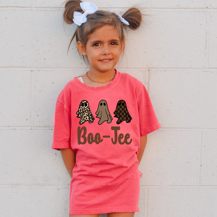 Boo Jee Comfort Colors Youth Fall Graphic Tee