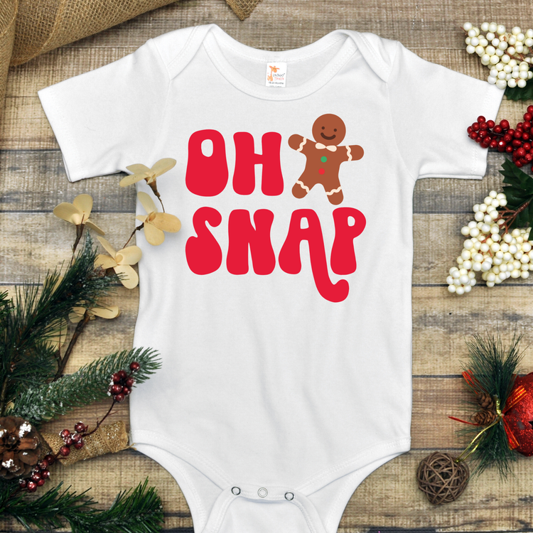 Oh Snap Christmas Onesie