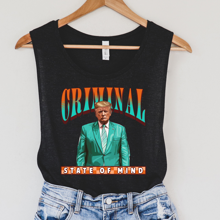 Criminal Political Tank Top