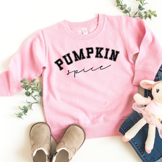 Pumpkin Spice Kids Sweatshirt