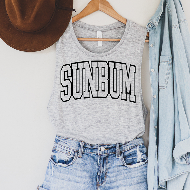 Sunbum Black Summer Tank Top