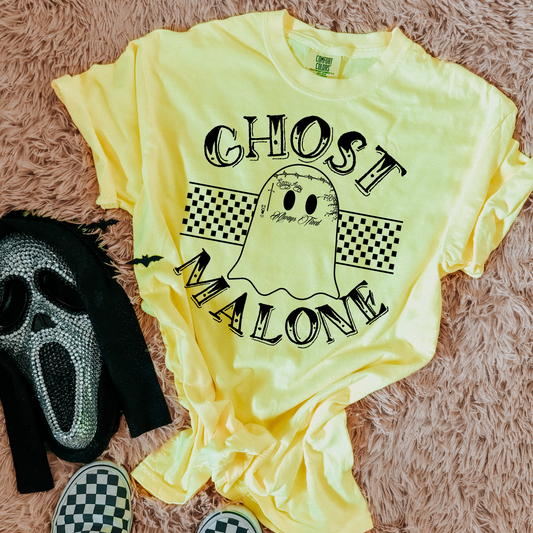 Ghost Malone Comfort Colors Graphic Tee