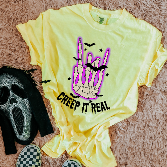 Creep It Real Comfort Colors Graphic Tee