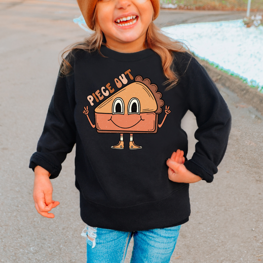 Peach Out Kids Sweatshirt