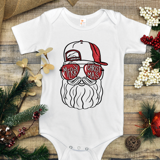 Cool Santa Christmas Onesie