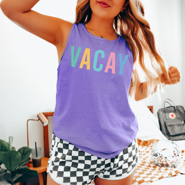 Vacay Soft Comfort Colors Tank Top