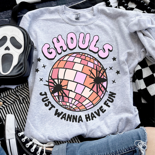 Ghouls Just Wanna Have Fun Halloween Sweatshirt