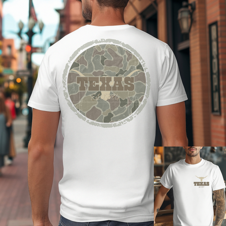 Texas Mens Football Graphic Tee