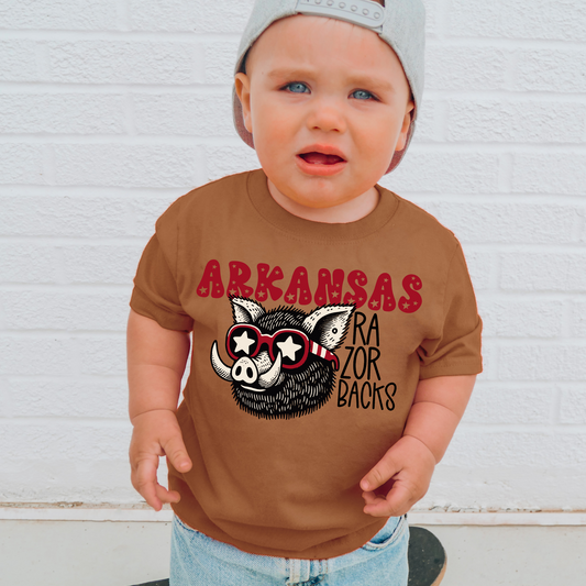 Arkansas Razorbacks Kids Graphic Tee