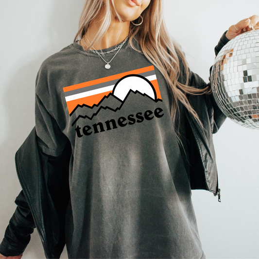 Classic Tennessee Football Comfort Colors Graphic Tee