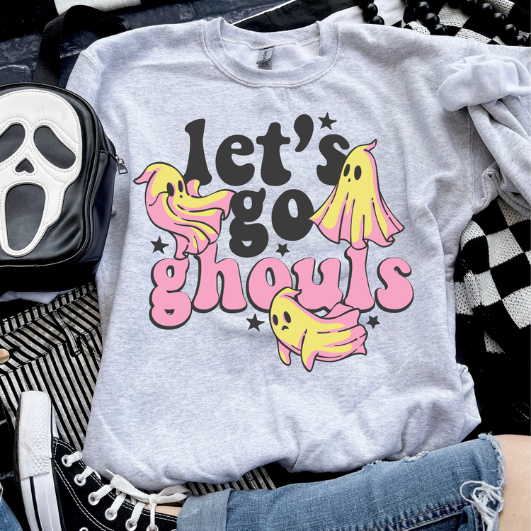 Let's Go Ghouls Halloween Sweatshirt