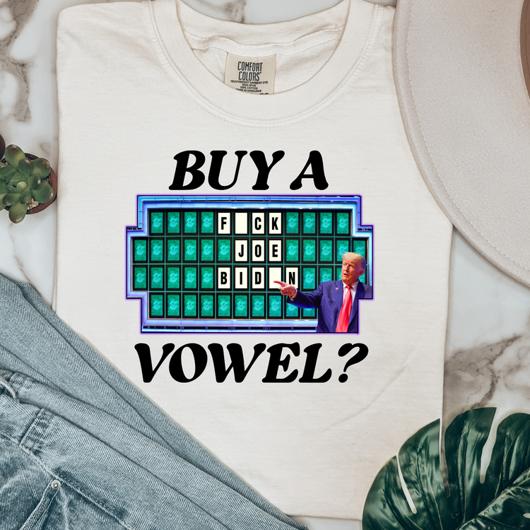 Buy A Vowel? Comfort Colors Graphic Tee