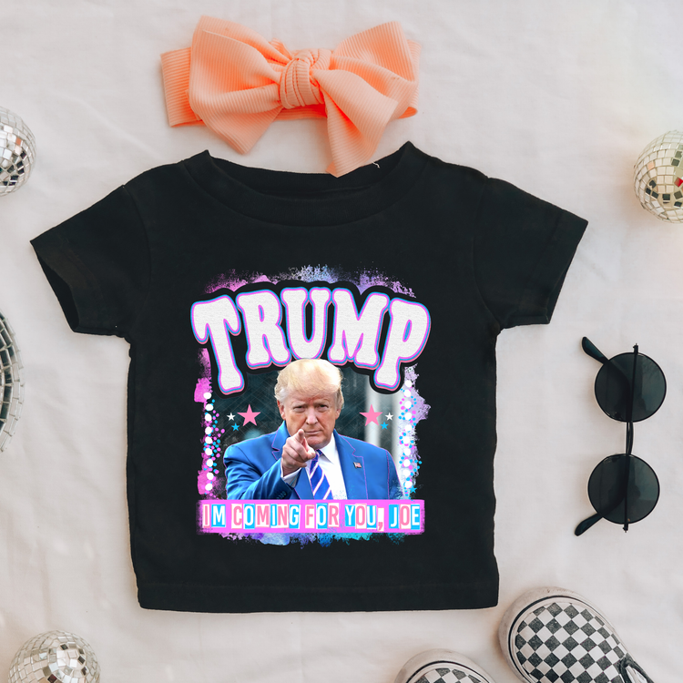 Trump Pink Kids Political Graphic Tee