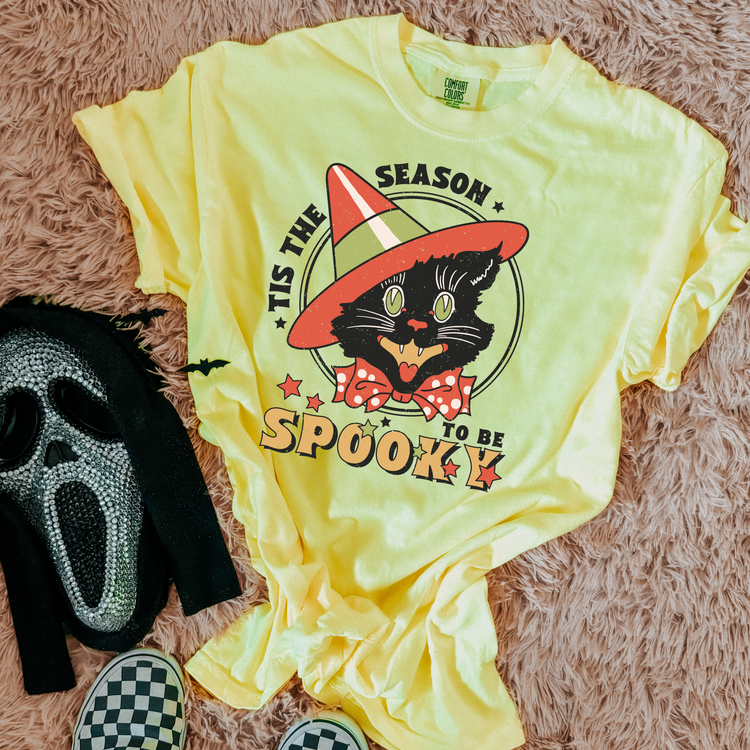 Tis The Season To Be Spooky Comfort Colors Graphic Tee