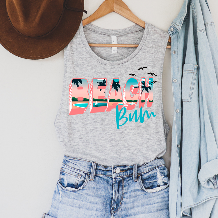 Beach Bum Summer Tank Top