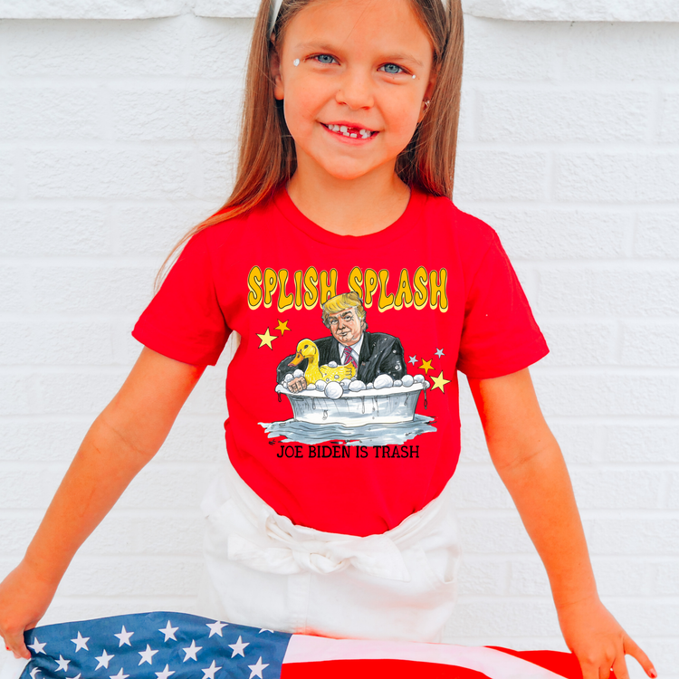 Splish Splash Kids Political Graphic Tee