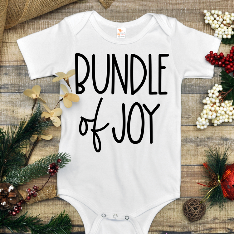 Bundle of Joy Christmas Onesie