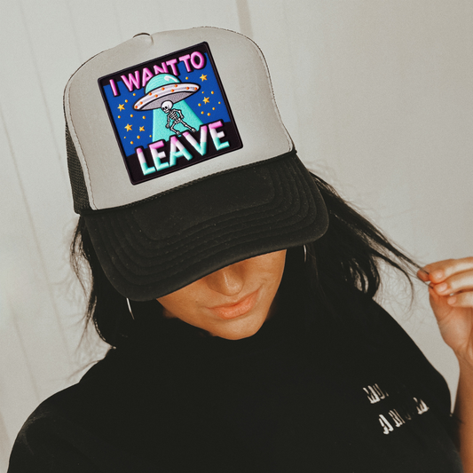 I Want to Leave Otto Trucker Hat