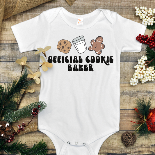 Official Cookie Baker Christmas Onesie