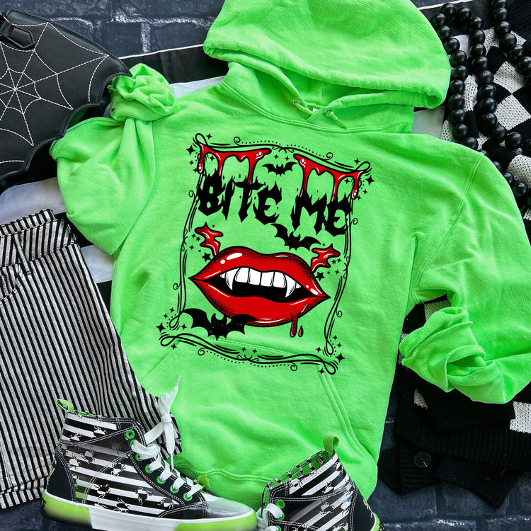 Bite Me Halloween Hoodie