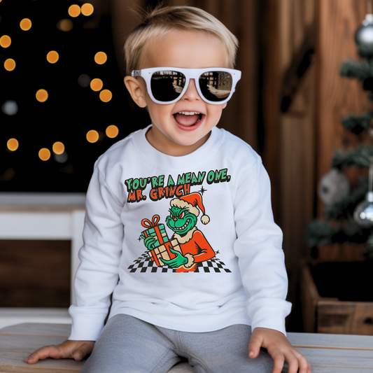 You're A Mean One Christmas Long Sleeve Tee