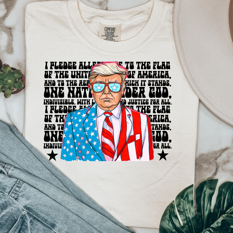 I Pledge Allegiance Comfort Colors Graphic Tee